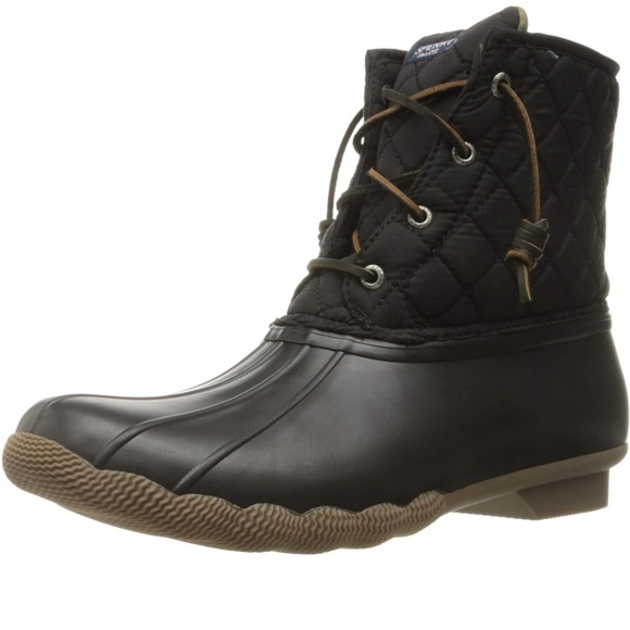 New Quilted rain winter Boots Sz 8.5 - Picture 4 of 12